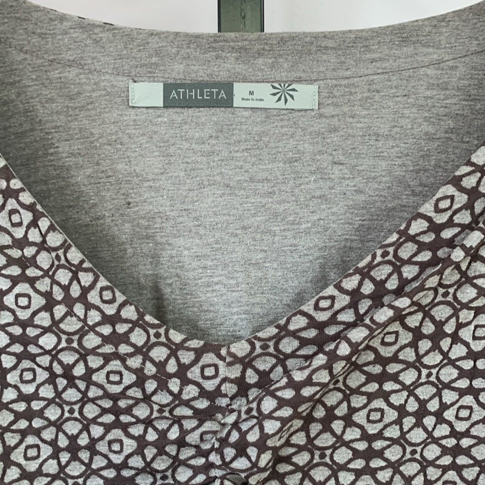 Athleta size medium cotton lined dress - Picture 2 of 5